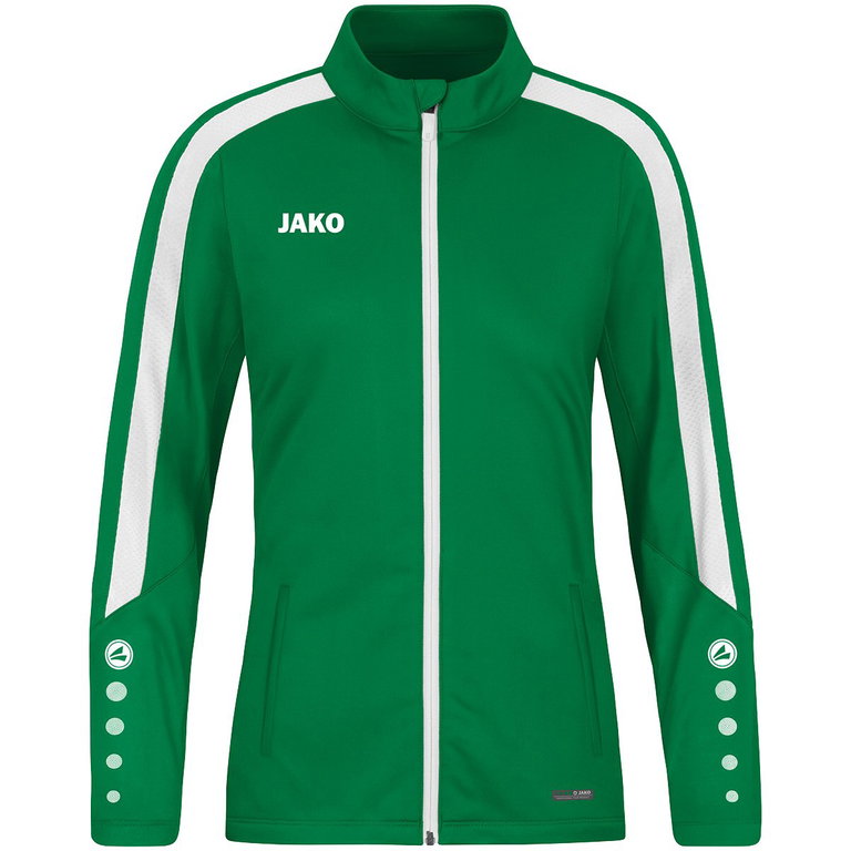 JAKO Trainingsjacke (Polyester) Power (100% rec. Polyester) grün Damen