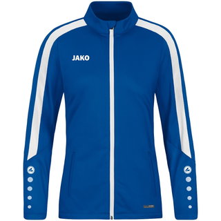 JAKO Trainingsjacke (Polyester) Power (100% rec. Polyester) royalblau Damen
