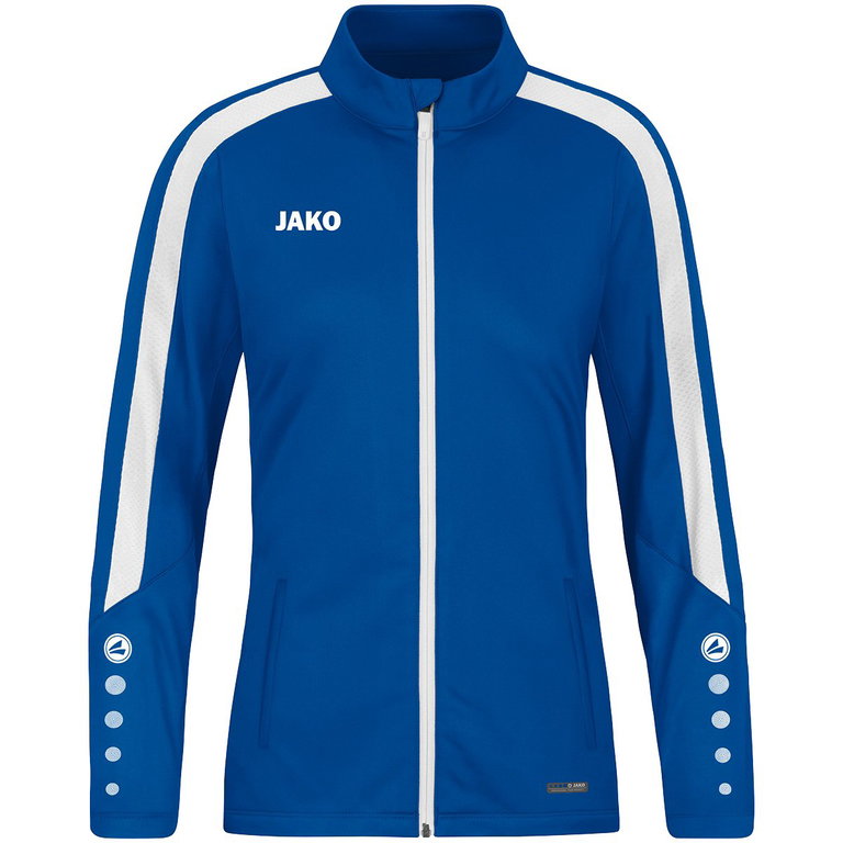 JAKO Trainingsjacke (Polyester) Power (100% rec. Polyester) royalblau Damen