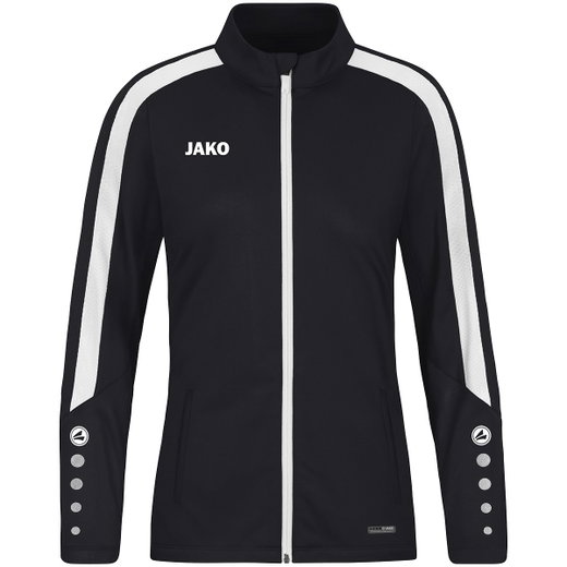 JAKO Trainingsjacke (Polyester) Power (100% rec. Polyester) schwarz Damen