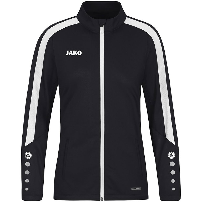 JAKO Trainingsjacke (Polyester) Power (100% rec. Polyester) schwarz Damen