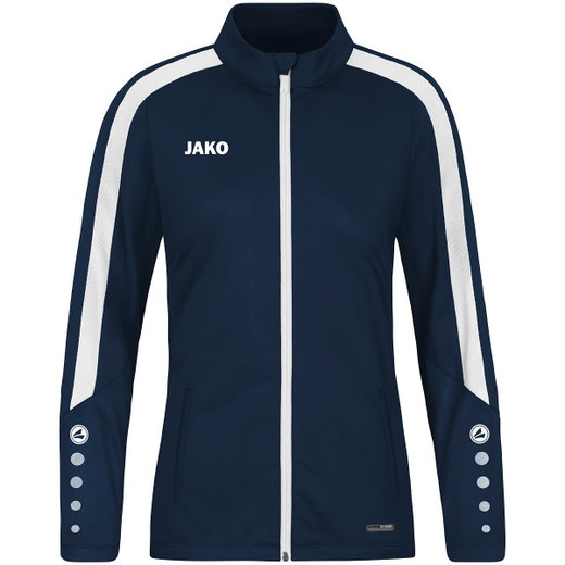 JAKO Trainingsjacke (Polyester) Power (100% rec. Polyester) marineblau Damen