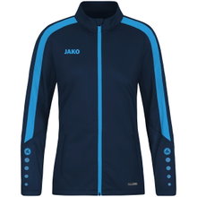 JAKO Trainingsjacke (Polyester) Power (100% rec. Polyester) marineblau/skyblau Damen