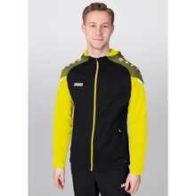 JAKO Presentation Suit Performance with Hood (Jacket and Trousers) Black/Yellow Men