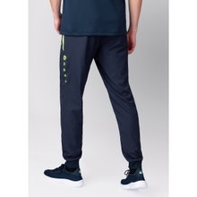 JAKO Präsentationshose Allround (Polyester, Beinabschluss mit Ripp) lang marineblau/gelb Herren