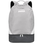 JAKO Rucksack Iconic mit Bodenfach hellgrau/anthrazitgrau