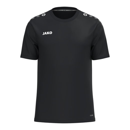 JAKO Koszulka sportowa One (100% rec. poliester, oddychająca) czarna damska