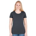 JAKO Freizeit-Shirt Organic Stretch (Bio-Baumwolle) anthrazitgrau Damen