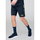 JAKO Training Pants (Short) Allround - Stretch-Knit-Polyester- short navy/yellow Men