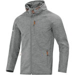 JAKO Softshelljacke Light (wind- und wasserabweisend) grau Herren