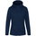 JAKO Softshelljacke Premium (Kapuze, wind- und wasserabweisend) marineblau Damen