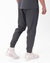JAKO Sport Leisure Trousers Power (Stretch Micro Twill) Long Anthracite Grey Men's
