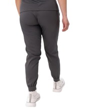 JAKO Sport Leisure Trousers Power (Stretch Micro Twill) long anthracite grey Ladies