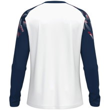 JAKO Sport Long Sleeve Shirt Sonic Sweat (quick-drying, durable) white/navy/red children