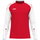 JAKO Sport-Langarmshirt Sonic Sweat (schnelltrocknend, strapazierfähig) rot/weiss Herren