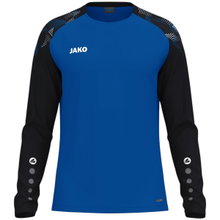 JAKO Sport Long Sleeve Shirt Sonic Sweat (quick-drying, durable) royal blue/black children