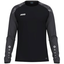 JAKO Sport Long Sleeve Shirt Sonic Sweat (quick-drying, durable) black/anthracite grey men's