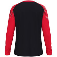 JAKO Sport Long Sleeve Shirt Sonic Sweat (quick-drying, durable) black/red children