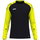 JAKO Sport-Langarmshirt Sonic Sweat (schnelltrocknend, strapazierfähig) schwarz/gelb Herren