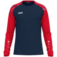 JAKO Sport Long Sleeve Shirt Sonic Sweat (quick-drying, durable) navy/red men's