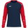 JAKO Sport-Langarmshirt Sonic Sweat (schnelltrocknend, strapazierfähig) marineblau/rot Herren