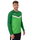 JAKO Sport Long Sleeve Sweatshirt Iconic (Polyester Stretch Fleece) green/dark green Men's
