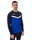 JAKO Sport-Langarmshirt Sweat Iconic (Polyester-Stretch-Fleece) royalblau/marineblau Herren
