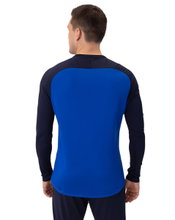JAKO Sport Long Sleeve Sweatshirt Iconic (Polyester Stretch Fleece) Royal Blue/Navy Blue Men's
