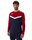 JAKO Sport Long Sleeve Sweatshirt Iconic (Polyester Stretch Fleece) navy/red Men's