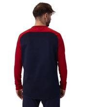 JAKO Sport Long Sleeve Sweatshirt Iconic (Polyester Stretch Fleece) navy/red Men's