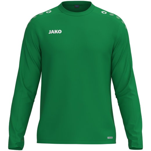 JAKO Sport-Langarmshirt Sweat One (Polyester-Fleece) grün Herren