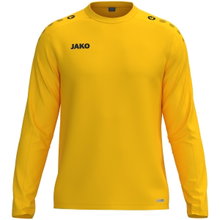 JAKO Sport Long Sleeve Sweatshirt One (Polyester Fleece) yellow Men's