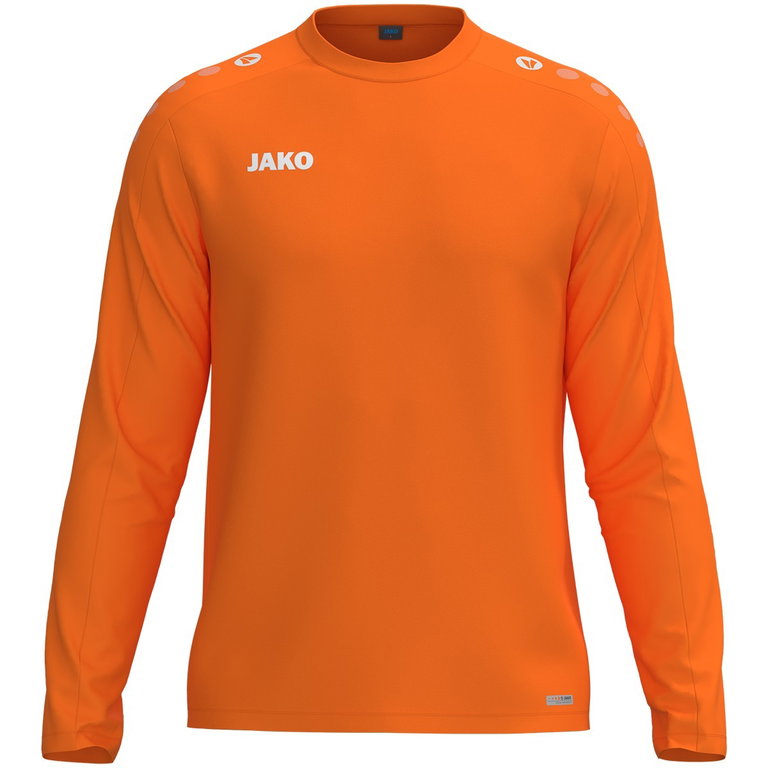 JAKO Sport-Langarmshirt Sweat One (Polyester-Fleece) orange Kinder