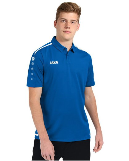 JAKO Sport-Polo Striker 2.0 royalblau/weiss Herren