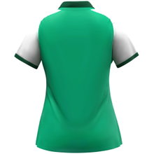 JAKO Sport Polo Dynamic (100% recycled Polyester) green/white/dark green ladies
