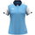 JAKO Sport-Polo Dynamic (100% rec. Polyester) himmelblau/weiss/marineblau Damen
