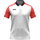 JAKO Sport-Polo Dynamic (Polyester-Mini-Piquet) weiss/coralrot/marineblau Herren