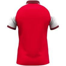 JAKO Sport Polo Dynamic (Polyester Mini Piqué) red/white/dark red men's