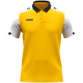 JAKO Sport-Polo Dynamic (Polyester-Mini-Piquet) gelb/weiss/schwarz Kinder