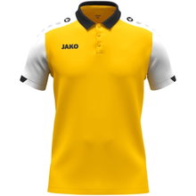 JAKO Sport Polo Dynamic (Polyester Mini Piqué) yellow/white/black men's