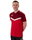 JAKO Sport-Polo Iconic (Polyester-Micro-Mesh) rot/weinrot Herren
