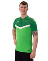 JAKO Sport-Polo Iconic (Polyester-Micro-Mesh) grün/dunkelgrün Herren