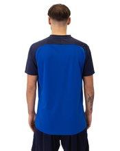 JAKO Sport-Polo Iconic (Polyester-Micro-Mesh) royalblau/marineblau Herren
