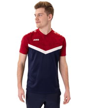 JAKO Sport Polo Iconic (Polyester Micro Mesh) navy/red Men's