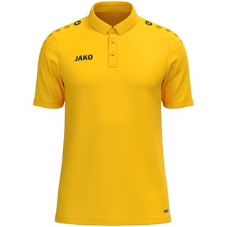 JAKO Sport-Polo One (Polyester-Mini-Piquet) gelb Herren