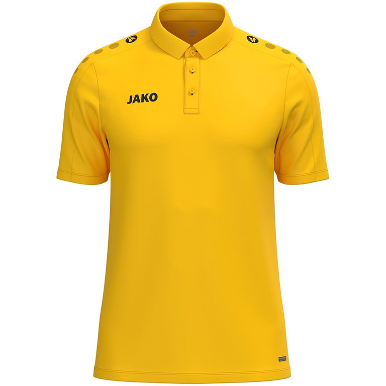 JAKO Sport-Polo One (Polyester-Mini-Piquet) gelb Herren