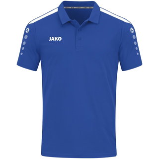 JAKO Sport-Polo Power (Mischgewebe, strapazierfähig) royalblau Herren