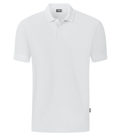 JAKO Freizeit-Polo Organic Pique (Bio-Baumwolle, 200g/m2) weiss Jungen
