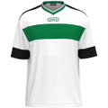 JAKO Sport T-shirt Club 92 Jersey (V-neck, Retro Charm, Oversized Cut) short-sleeved white/green men's