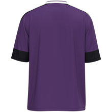 JAKO Sport T-shirt Club 92 Jersey (V-neck, Retro Charm, Oversized Cut) short-sleeved purple/white men's
